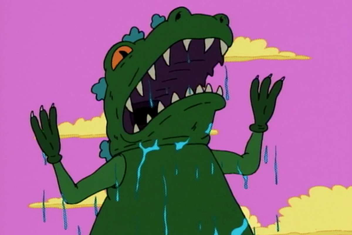 Reptar emerges, dripping wet